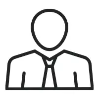 Icon representing professional services